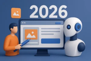 בניית אתרים ב־2026 – שילוב יצירתיות אנושית עם טכנולוגיית AI בתלת ממד